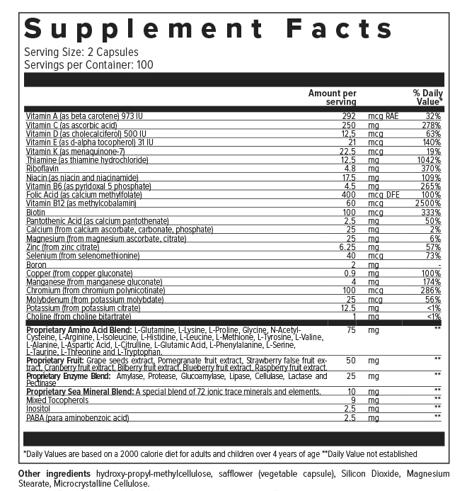 My Total Health capsules